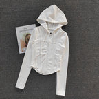 Quick-Dry Hooded Sports Jacket