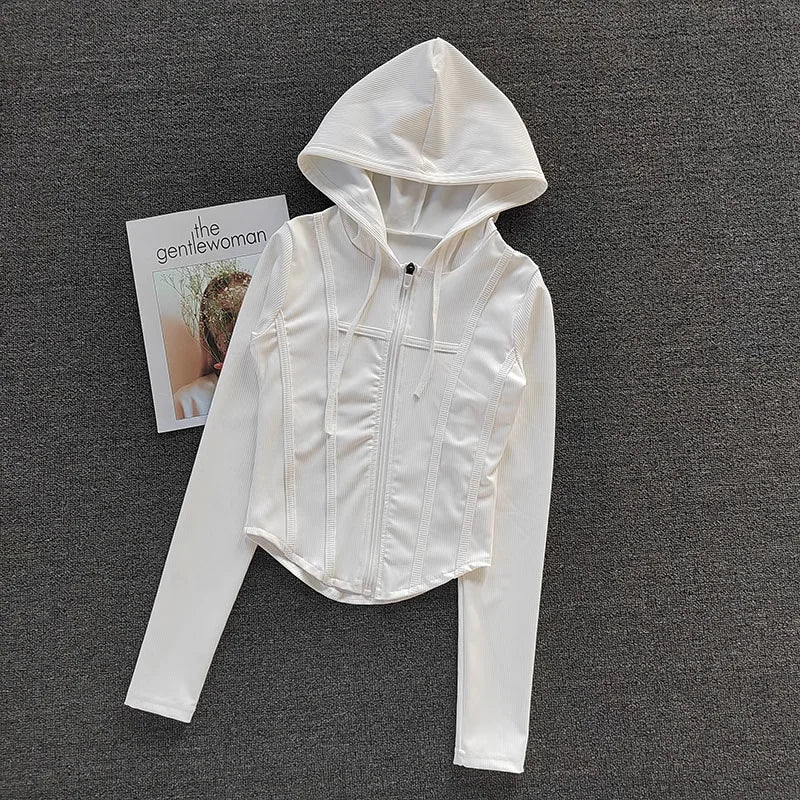 Quick-Dry Hooded Sports Jacket