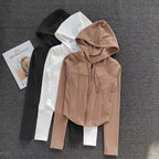 Quick-Dry Hooded Sports Jacket