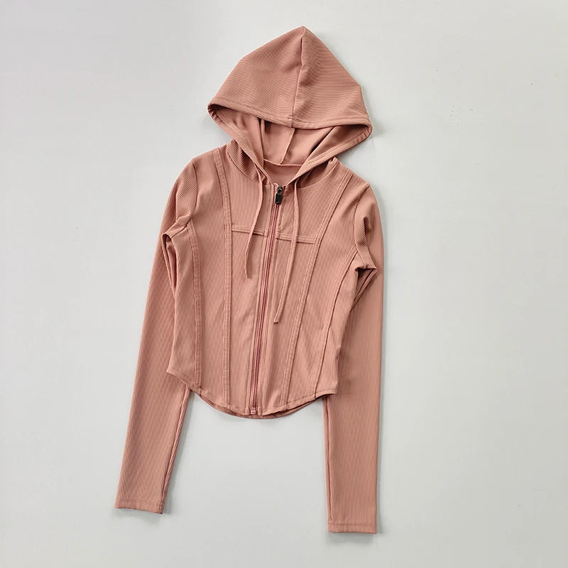 Quick-Dry Hooded Sports Jacket