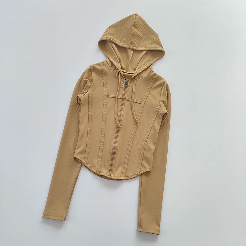 Quick-Dry Hooded Sports Jacket