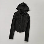 Quick-Dry Hooded Sports Jacket